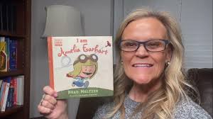 I am Amelia Earhart by Brad Meltzer, illustrated by Christopher Eliopoulos