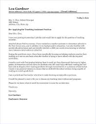 Sample cover letter for teachers with experience— see more cover letter templates and create for cover letter here. Teaching Assistant Cover Letter Sample For Job Application Primary Hudsonradc