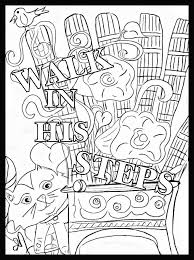 Network analysis using wireshark 2 cookbook: Walk In His Steps Coloring Page