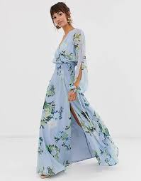 Consegna gratuita (si applicano t&c). Asos Design Vestito Grembiule Lungo Da Cerimonia A Fiori Asos