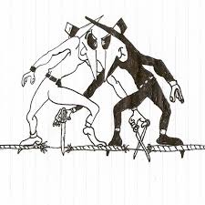 Black And White Spy Drawing Another Old Spy Vs Spy Drawing Showing Their Stupid And Never Ending Battle Flashbackfriday Fbf Flashback 1987 Drawing Creative Draw Show Drawings Art