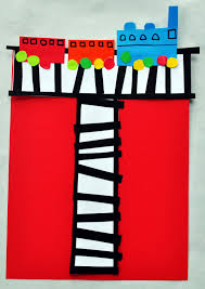 T Is For Train And Train Tracks Jack Really Loved Working On This Letter Jack Asked To Make T Look L Preschool Letter Crafts Letter T Crafts Letter A Crafts