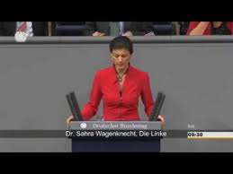 Die parteiführung geht dazu auf distanz. Wagenknecht Criticizes Merkel For Serving Us Interests To Detriment Of Eu Population Economy 26 11 Youtube