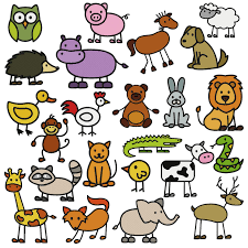 Massive 23 Adorable Stick Animal Embroidery Designs Mega Pack Entire Pack Only 1 99 Animal Embroidery Designs Animal Embroidery Art Drawings For Kids
