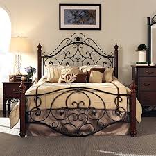 See more ideas about iron bed, wrought iron beds, bed. Wood Metal Bedroom Furniture Bedroom Furniture Ideas