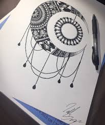 Black rhombus maze focal wall art. Draw Mandalas Geometric And Floral Tattoo Designs By Isabelsegers Fiverr