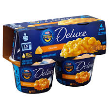 Serve with a salad for a great meatless dinner. Kraft Deluxe Macaroni And Cheese Cups Original Shop Pantry Meals At H E B