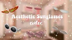 Thank you so much for 733 subscribers i love. Aesthetic Sunglasses Codes For Bloxburg Youtube