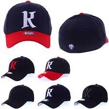 New Mens Womens Kansas City K Logo Flexfit Stretch Fit Cap Baseball Spandex Hats Hellobincom Baseballcaphats Hats Fitted Caps Cap