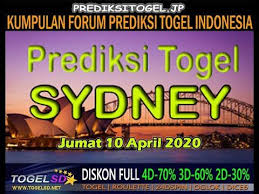 Prediksi Sidney Jumat 10 April 2020 In 2020 Sydney Sidney April