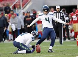 Seattle Seahawks Kicker Steven Hauschka 4 Kicks A Field Goal During The Second Half Of An Nfl Football Game Against The Nfl Football Games Football Seahawks