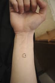 In the moonlit sky source: Stars Feminine Small Moon Tattoos Novocom Top