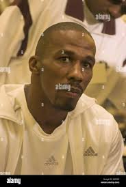 Jun 02, 2004; Las Vegas, NV, USA; Boxer ROBERT ALLEN at the press  conference for upcoming fights June 5, 2004 at The MGM Grand Hotel in Las  Vegas Stock Photo