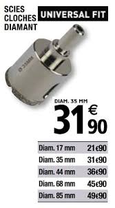 Promotion Brico Depot Scies Cloches Diamant Produit Maison Brico Depot Bricolage Valide Jusqua 4 Promobutler