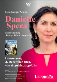 Danielle Spera liest aus ihrem neuen Buch " Bewegte Zeiten