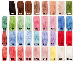 Made with 4 different teints combined in one floss. Dmc Embroidery Thread Kamrin S Poppenatelier