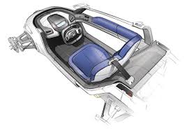 Volkswagen Nils Concept Interior Design Sketch Car Body Design Car Interior Design Sketch Interior Design Sketch Car Interior Sketch