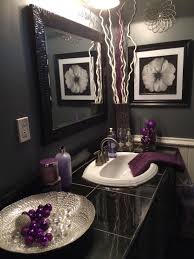 Fashion for berry and vegetal shades made people search for purple bathroom ideas more and more. Purple And Grey Bathroom Ideas Bathroom Ideas