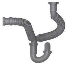 Simple drain flexible rubber p trap. Is Flexible Drain Kit Appropriate For My Kitchen Sink Terry Love Plumbing Advice Remodel Diy Professional Forum