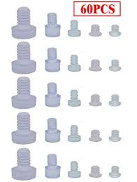 Product description clear plastic desk buttons are the perfect plastic spacer between glass and tables. Deloky 60 Pcs Glass Table Top Bumpers Rubber Glass Table Top Spacers 5 Different Size Anti Collision Embedded Stem Buy Online In Macau At Macau Desertcart Com Productid 138694503