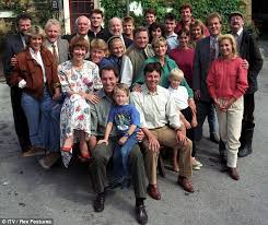 Tricia worked behind the bar at the woolpack and was a fan amongst the men who came to the bar. You Are What You Watch Booze And Junk Food Filled Diets Of Our Favourite Tv Soaps Slammed By Experts And Emmerdale Residents Are The Most Unhealthy Daily Mail Online