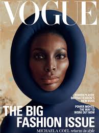 You could either be featured in September Issue of British Vogue or be an  Employee of the Month..it's a reminder that we can have regular bodies with  regular jobs and still be