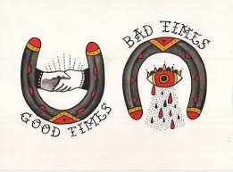 Tarot card tattoos do not bring bad luck. Pin By Michelle Lillian Carrow On And I Was All Like Words Traditional Tattoo Art Horse Shoe Tattoo Traditional Tattoo