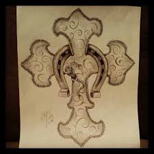 There are many ways to go with a cross tattoo. Western Cross Tattoos