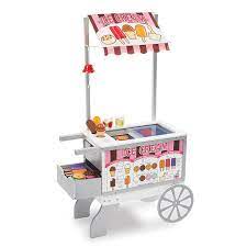 Melissa Doug Snacks Sweets Food Cart Food Cart Play Kitchen Play Food
