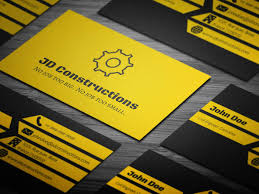 Brandcrowd's business card maker helps you create your own business card design. Construction Business Cards 20 Professional Fully Customizable Templates