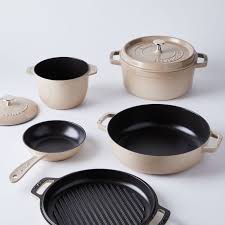 Food52 X Staub Sesame Cookware Collection 4 Styles In 2020 Food 52 Enameled Cast Iron Cookware Classic Cookware