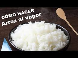 Cocina arroz, verduras y pescado al vapor manteniendo el máximo de nutrientes y vitaminas. Como Hacer Steame Rice Arroz Al Vapor Youtube