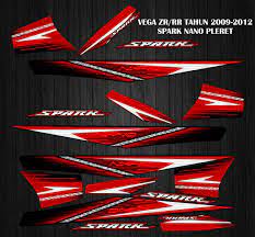 Cuma nutup striping asli (tidak full body) spec b = rp. Striping Stiker Decal Yamaha Vega R New Vega Rr Vega Zr Grafis Spark Nano Garis Simple Keren Lazada Indonesia