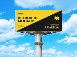 Free Triangular Billboard Mockup Psd Set Psfiles In 2020 Billboard Mockup Billboard Mockup