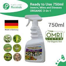 Insecticidal soap works while it's wet. Insecticidal Soap 3 In 1 Rtu 750ml From Germany Omri Organic Certified Pherotools Pest Control Plants And Bugs Shopee Malaysia