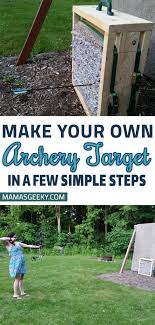 Build your own archery target to stop field points. How To Make Your Own Diy Archery Target Mama S Geeky
