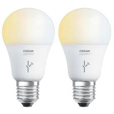 Sylvania Osram Lightify 60 Watt A19 Tunable Smart Home Led Light Bulb 2 Pack Works W Amazon Alexa Free Shipping Syl Led Light Bulb Light Bulb Led Lights