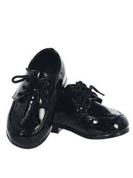 infant boys dress shoes black white