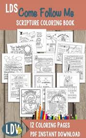 Come Follow Me A Year Of Coloring Pages Latterdayvillage Lds Coloring Pages Jesus Coloring Pages Coloring Books