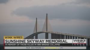 They outfitted the bridge with colorful led to the newly renovated rest stop at the skyway and take pictures of the bridge! 35 Years Later A Memorial For Victims Of Bridge Collapse