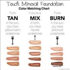 younique foundation colour match chart www