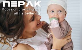 NEPAK 4 Pack Baby Teething Mitt,Babies Glove Stimulating Teether Toys for  Boys & Girls,BPA Free Safe Food Grade Teething Mittens for 3-6 Months Baby  : Amazon.co.uk: Baby Products