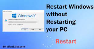 .restart the video driver to refresh the display adapter on your windows 10 pcs, here are some tricks that you can try without rebooting your computer. How To Restart Windows Without Restarting Your Pc Solution Exist