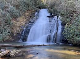 Swim Underneath The Beautifully Clear Helton Creek Falls In Georgia