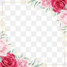 Fundo Aquarela In 2020 Watercolor Flower Illustration Floral Border Design Flower Illustration