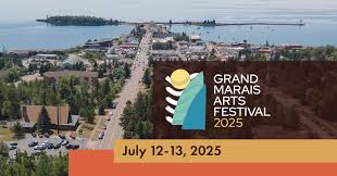GRAND MARAIS ARTS FESTIVAL July 12 – 13, 2025 | Downtown Grand Marais July  12 | 9 AM – 5 PM July 13 | 10 AM – 4 PM  https://grandmaraisartcolony.org/events/arts-festival This event