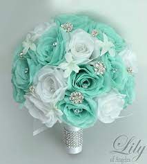 Wedding Bouquet Bridal Bouquet Silk Flower Bouquet Wedding Etsy Wedding Bridal Bouquets Wedding Bouquet Ribbon Silk Flower Bouquets