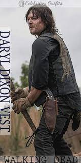 Norman Reedus Daryl Dixon Walking Dead Replica Vest Sale Celebrities Leather Jacket Stylish Leather Jacket Designer Leather Jackets