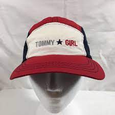 Vtg Tommy Girl Hilfiger Baseball Cap Hat Colorblock Flag Adjustable Strapback Tommyhilfiger Baseballcap Ebay Clothes Caps Hats Hats