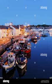Weymouth harbour night hi-res stock photography and images - Alamy